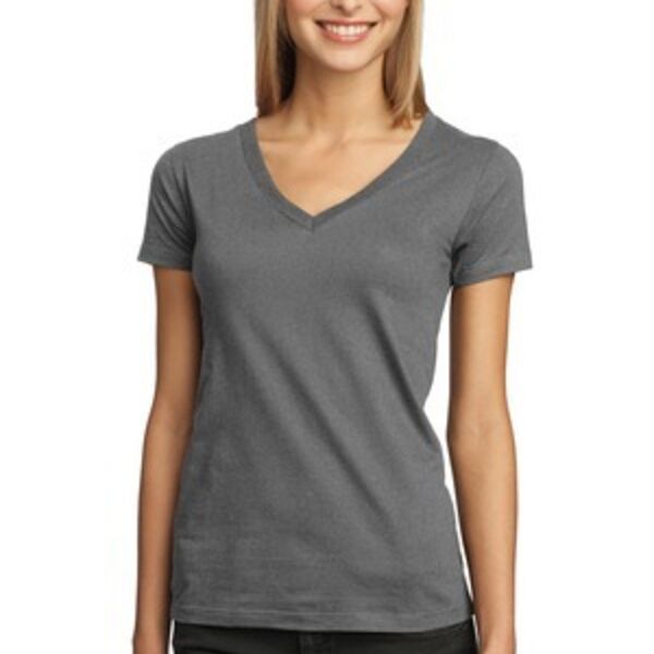 Junior Ladies Perfect Weight V Neck Tee Thumbnail