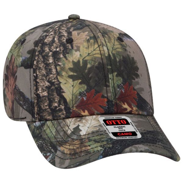 OTTO CAP Camouflage 6 Panel Low Profile Baseball Cap Thumbnail