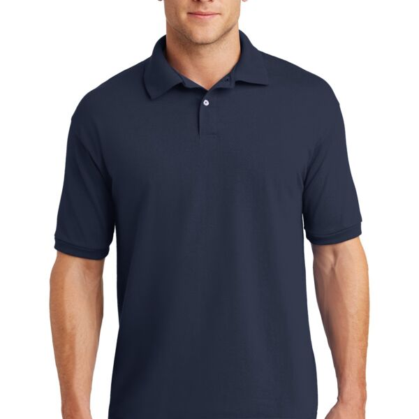 Hanes® Comfortblend EcoSmart® - 5.2-Ounce Jersey Knit Sport Shirt. 054X  Thumbnail