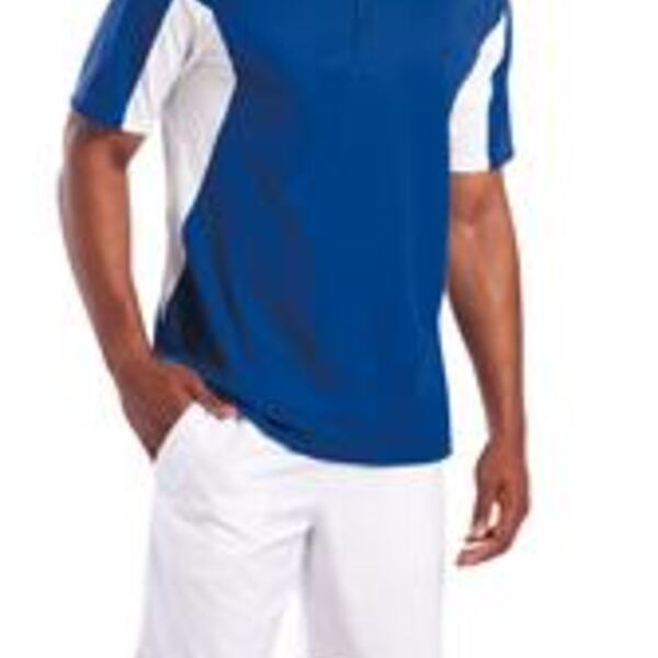 Sport-Tek® - Side Blocked Micropique Sport-Wick® Polo. ST655  Thumbnail