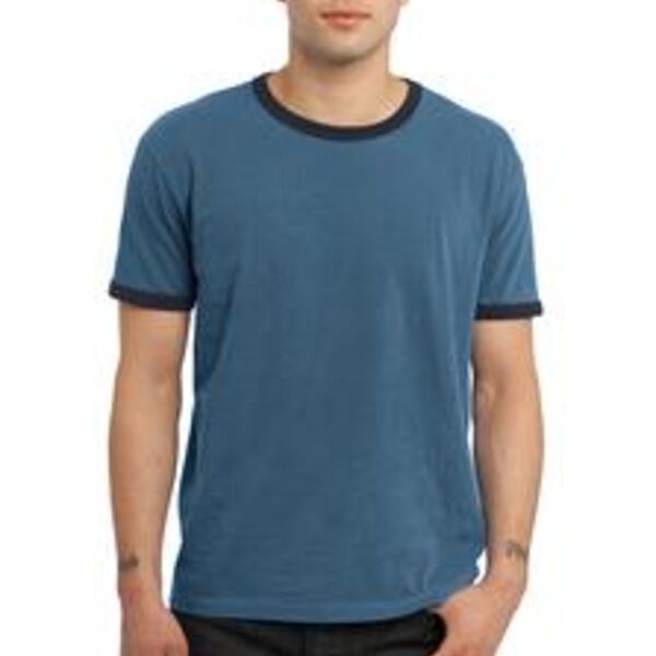 Port & Company® - Essential Pigment-Dyed Ringer Tee. PC100 Thumbnail